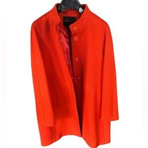 Massimo Dutti Women’s Bold Orange Coat